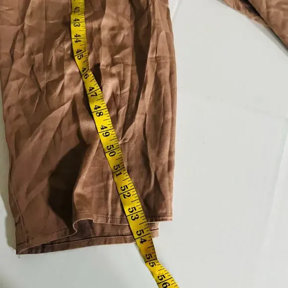 Heyson All Day Full Wide Leg Button Down Jumpsuit Size 2XL NWT - Picture 8 of 10